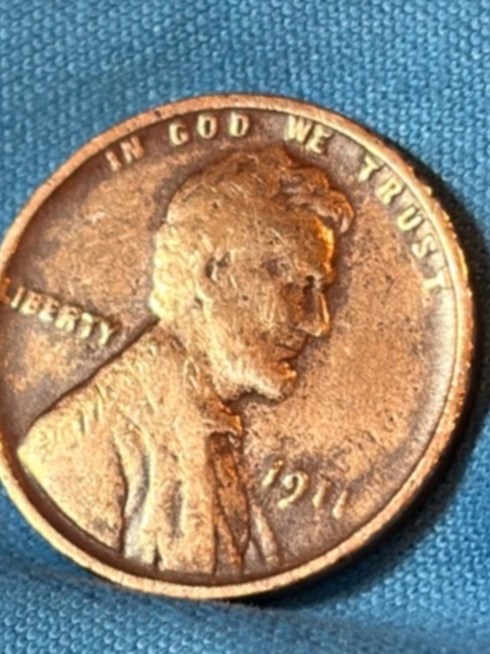 1911 P Lincoln Sue Cent 115 years old  #206403582594